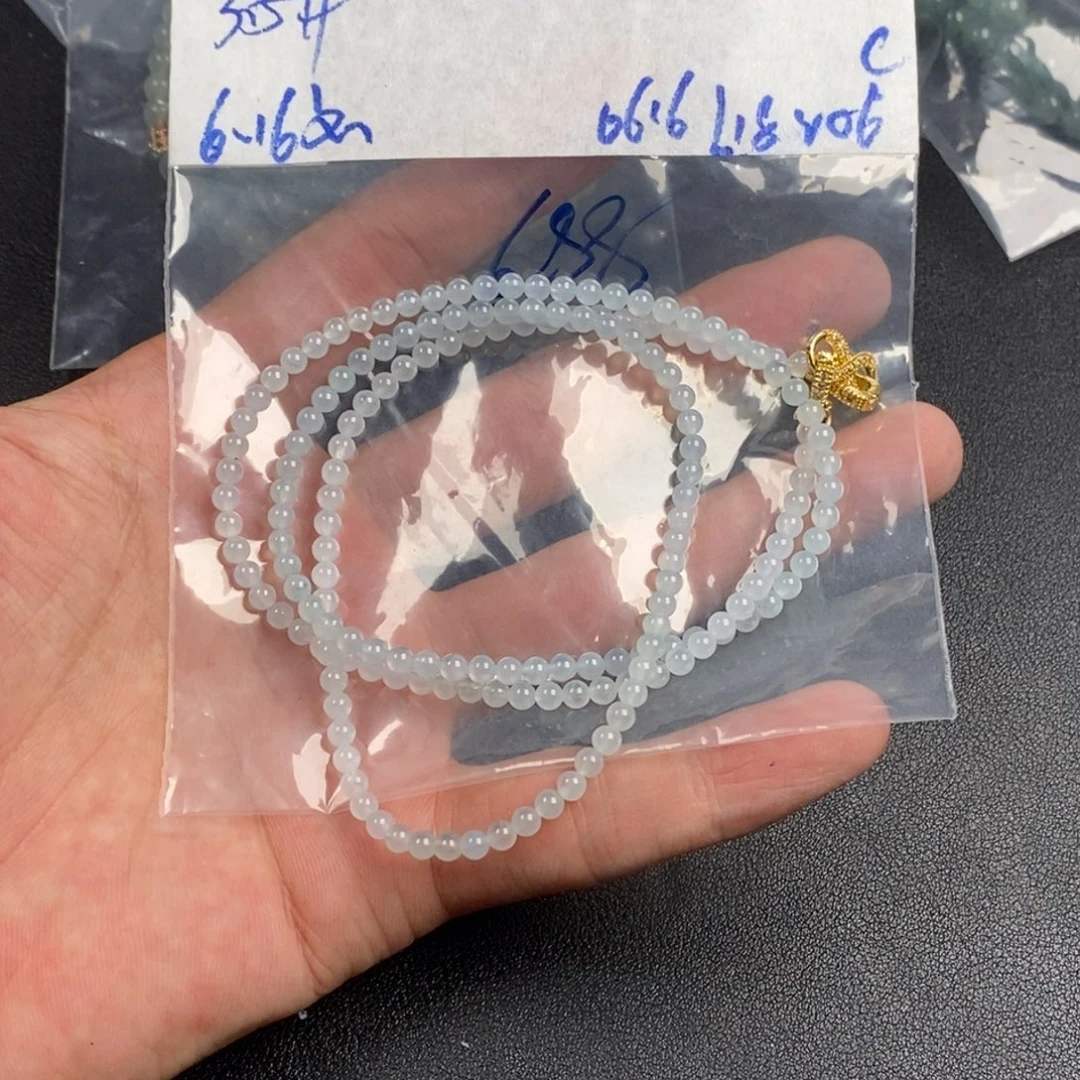 勾***曲未镶嵌定制翡翠缅甸翡翠