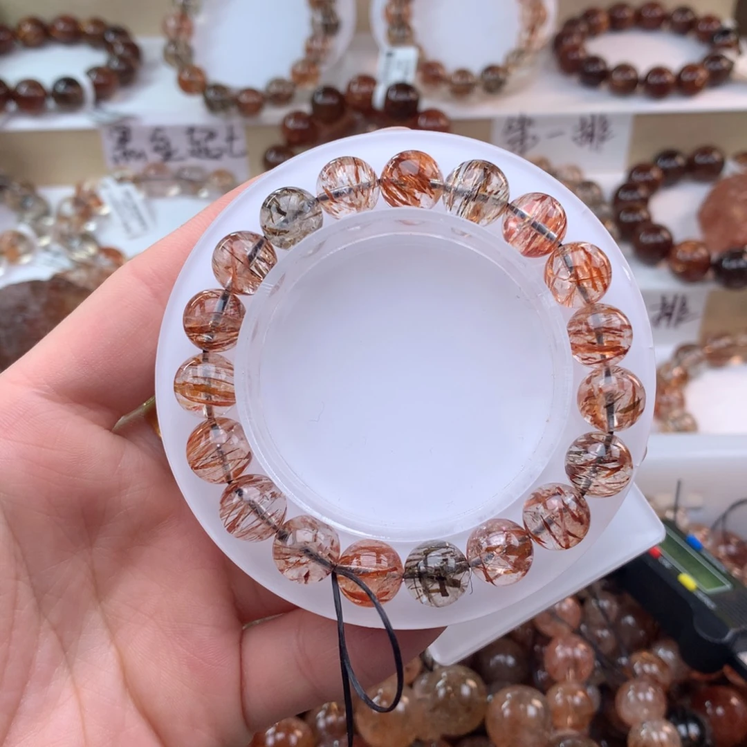 手串未镶嵌水晶黑金超七多样性发其一