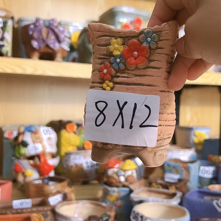 陶瓷多肉花盆满15包邮