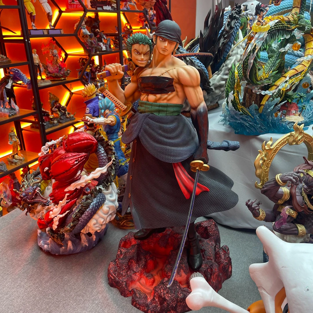 海贼王  杠刀索隆  模玩手办摆件   高约30cm