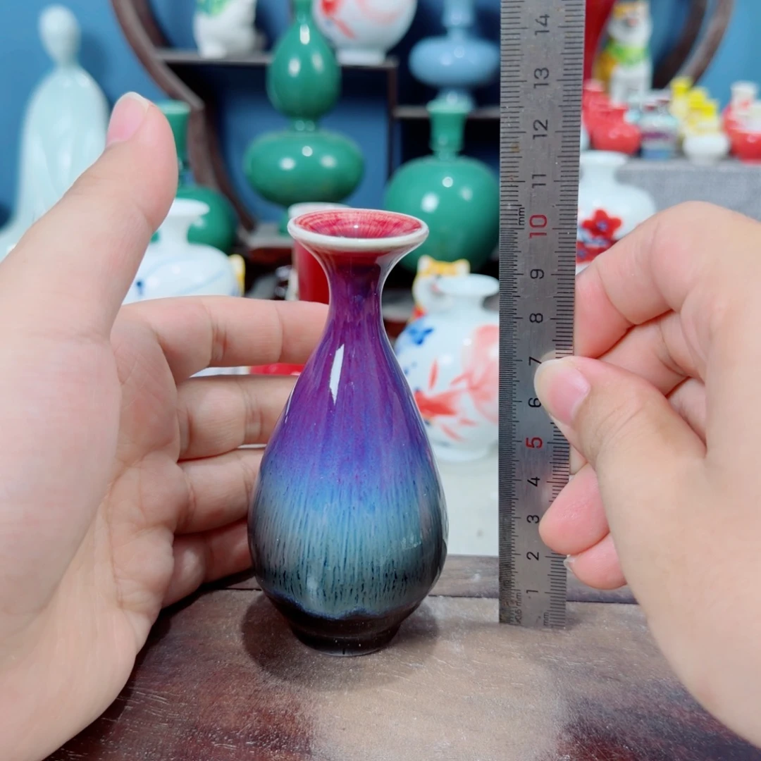 陶瓷手工小花器摆件