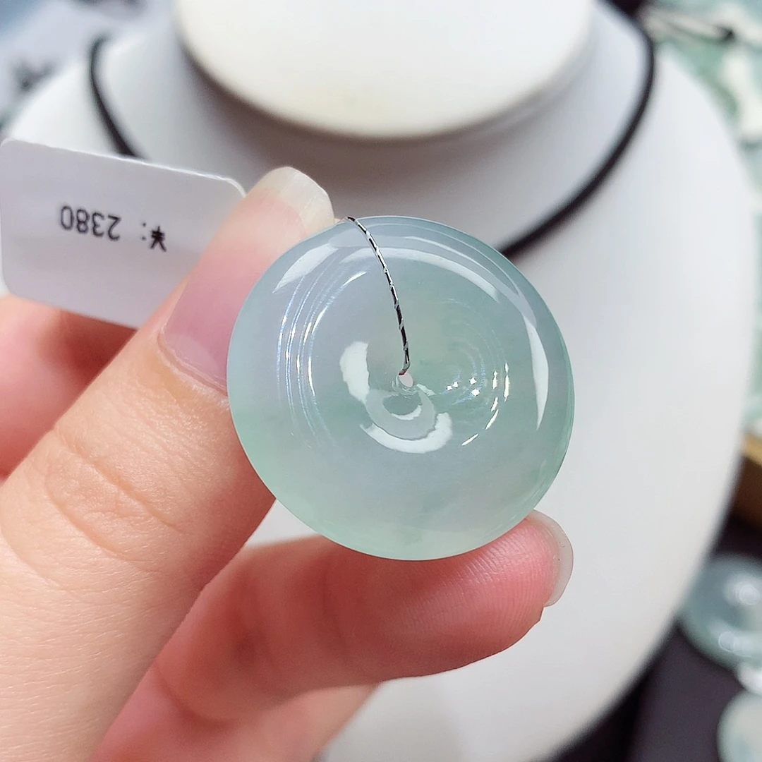 颈饰未镶嵌翡翠翡翠21，26.4/6.2