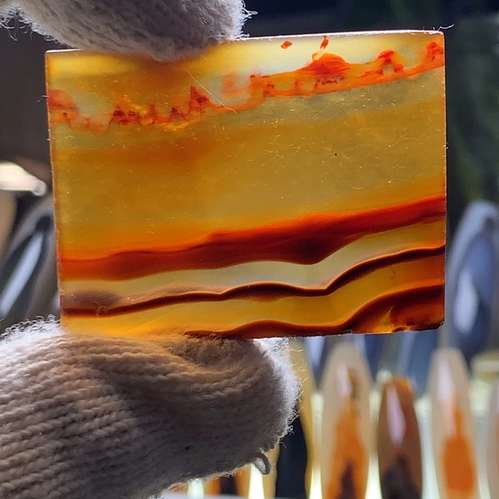 玛瑙/玉髓颈饰未镶嵌127