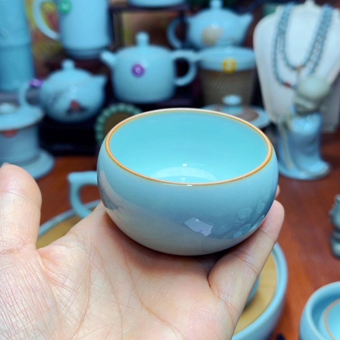 【闪购商品】汝州单壶单杯，北，天青