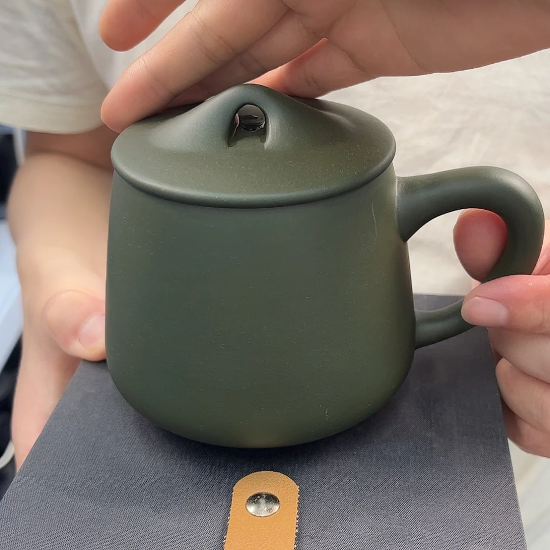 茶杯紫砂原矿紫砂