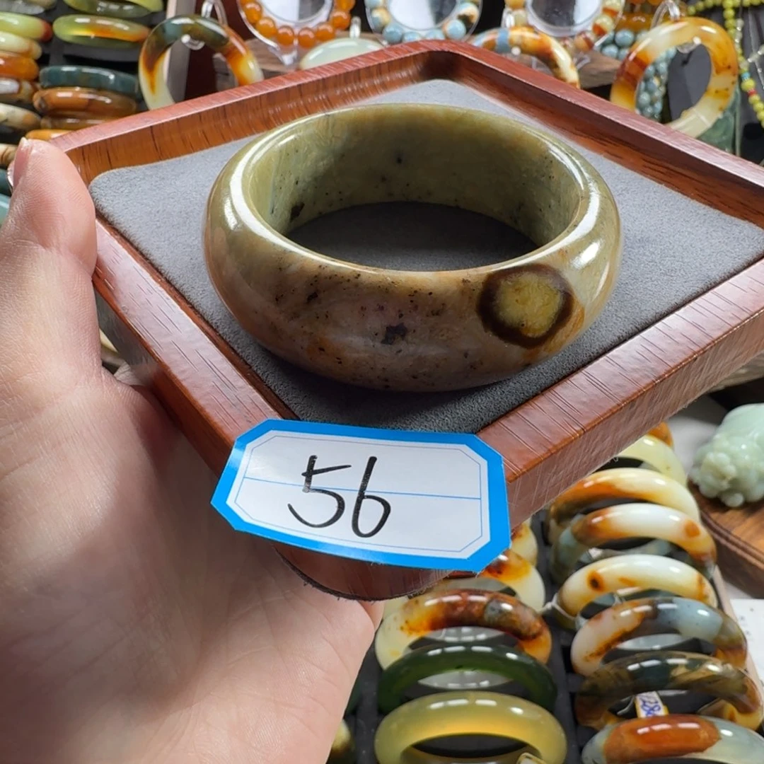 蛇纹石玉合金手镯