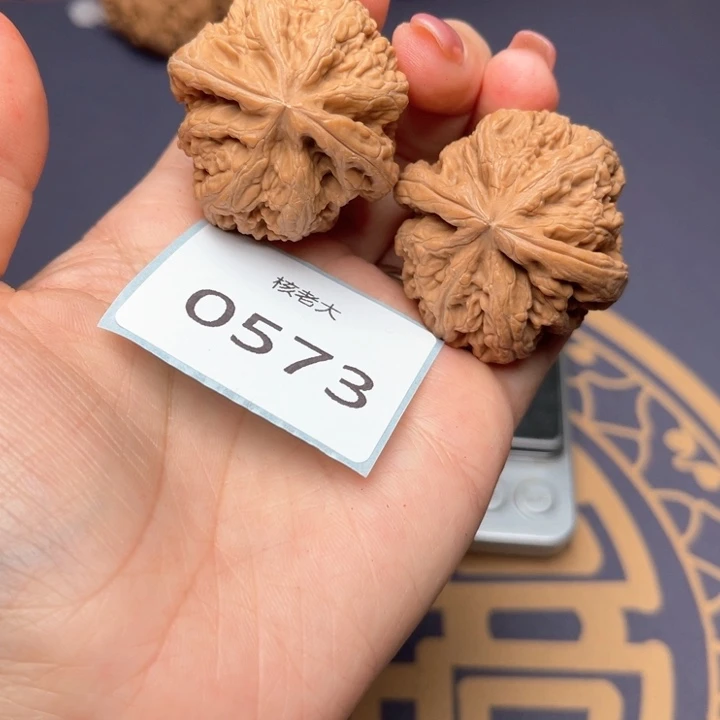 文玩核桃把件38大粗筋 0573