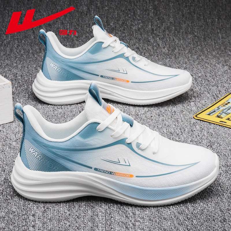 回力男鞋春季新款防滑耐磨减震运动跑步鞋时尚百搭透气轻便网面鞋