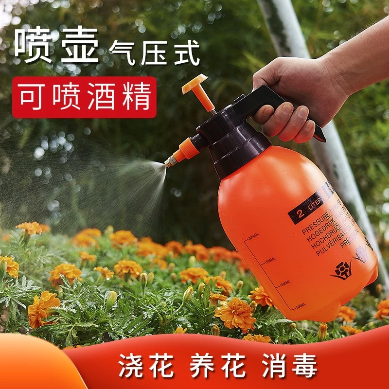 家用加厚塑料园艺喷壶2升浇花植物专用大容量喷水壶消毒喷壶