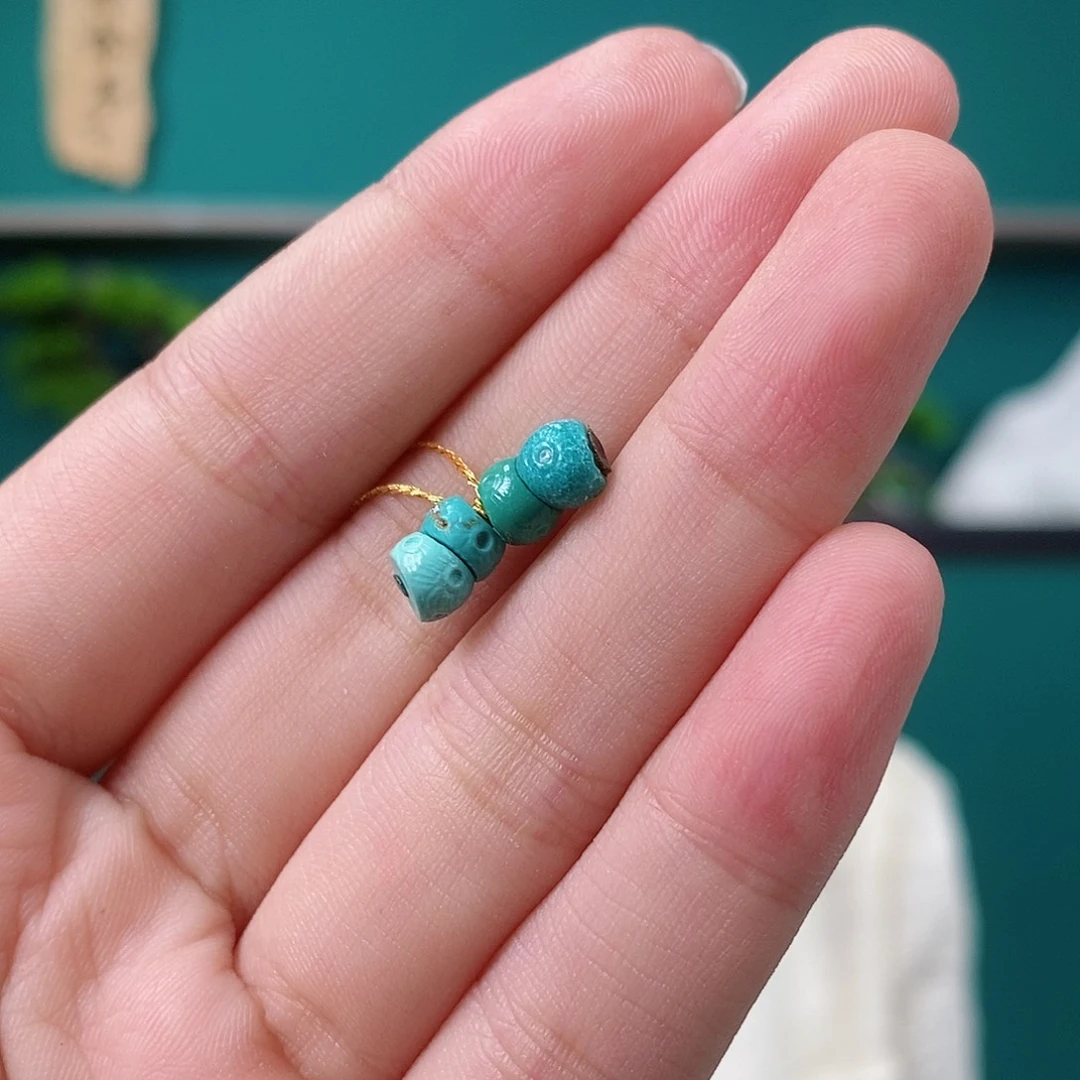 未镶嵌绿松石珠宝奇石