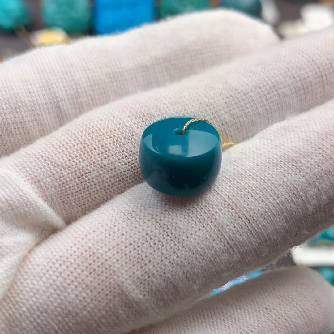 绿松石未镶嵌绿松石11mm