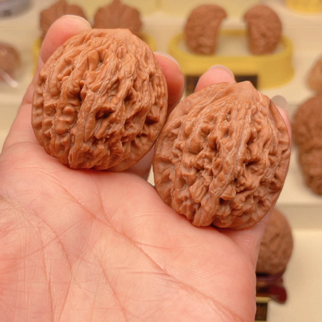 文玩核桃把件麦虎38