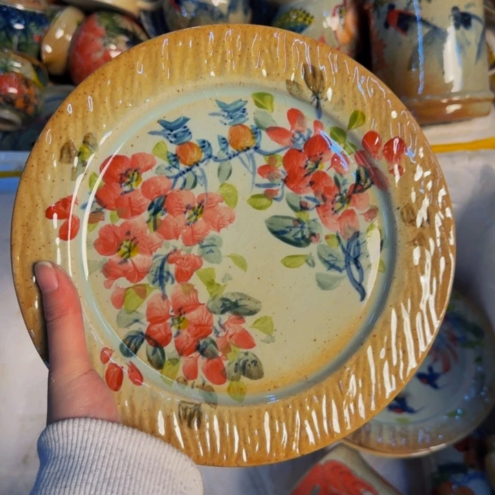 瓷片景德镇陶瓷手工手绘