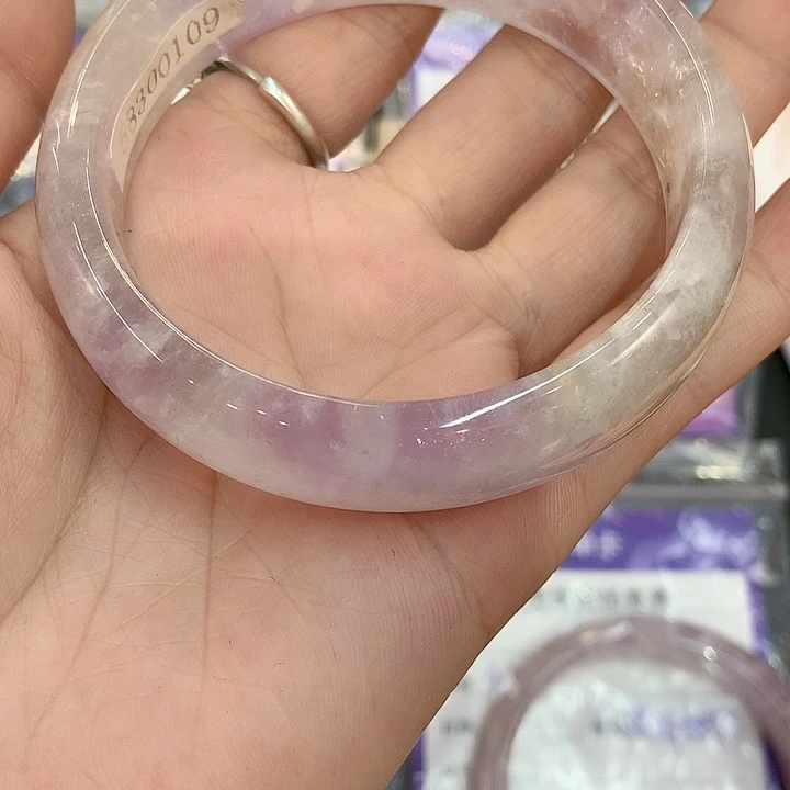 水晶手镯未镶嵌Hong1111-