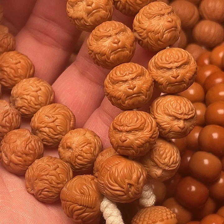 猴头核桃手串快**迪黑