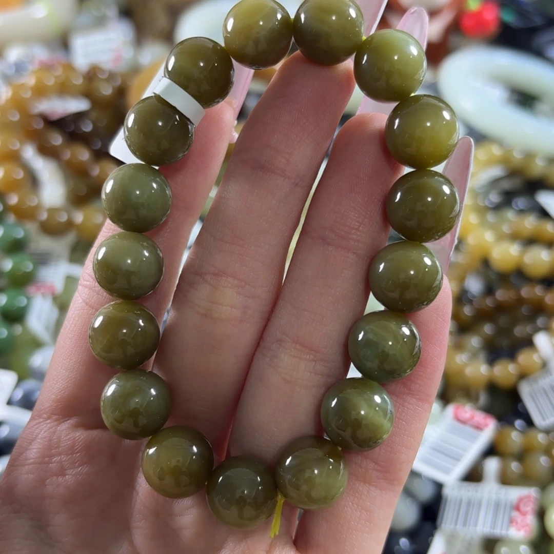 和田玉未镶嵌手链150