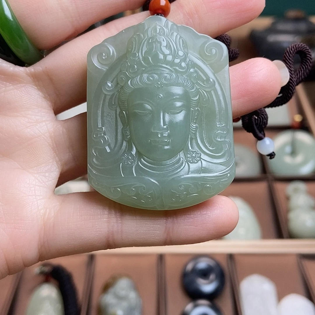 和田玉（糖玉）颈饰未镶嵌