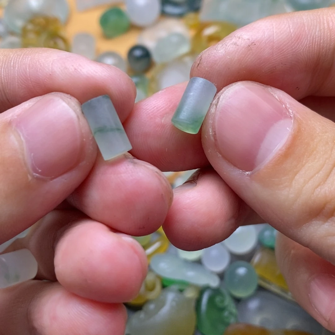 定制翡翠未镶嵌兔*珠子