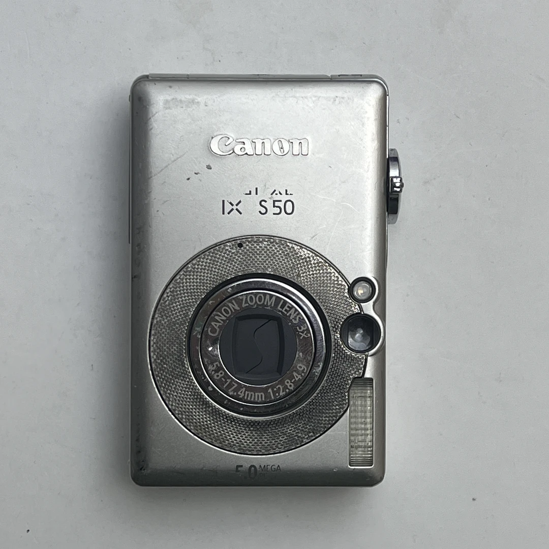 9新 Canon/佳能 佳能ixus50银色氛围感冷白皮
