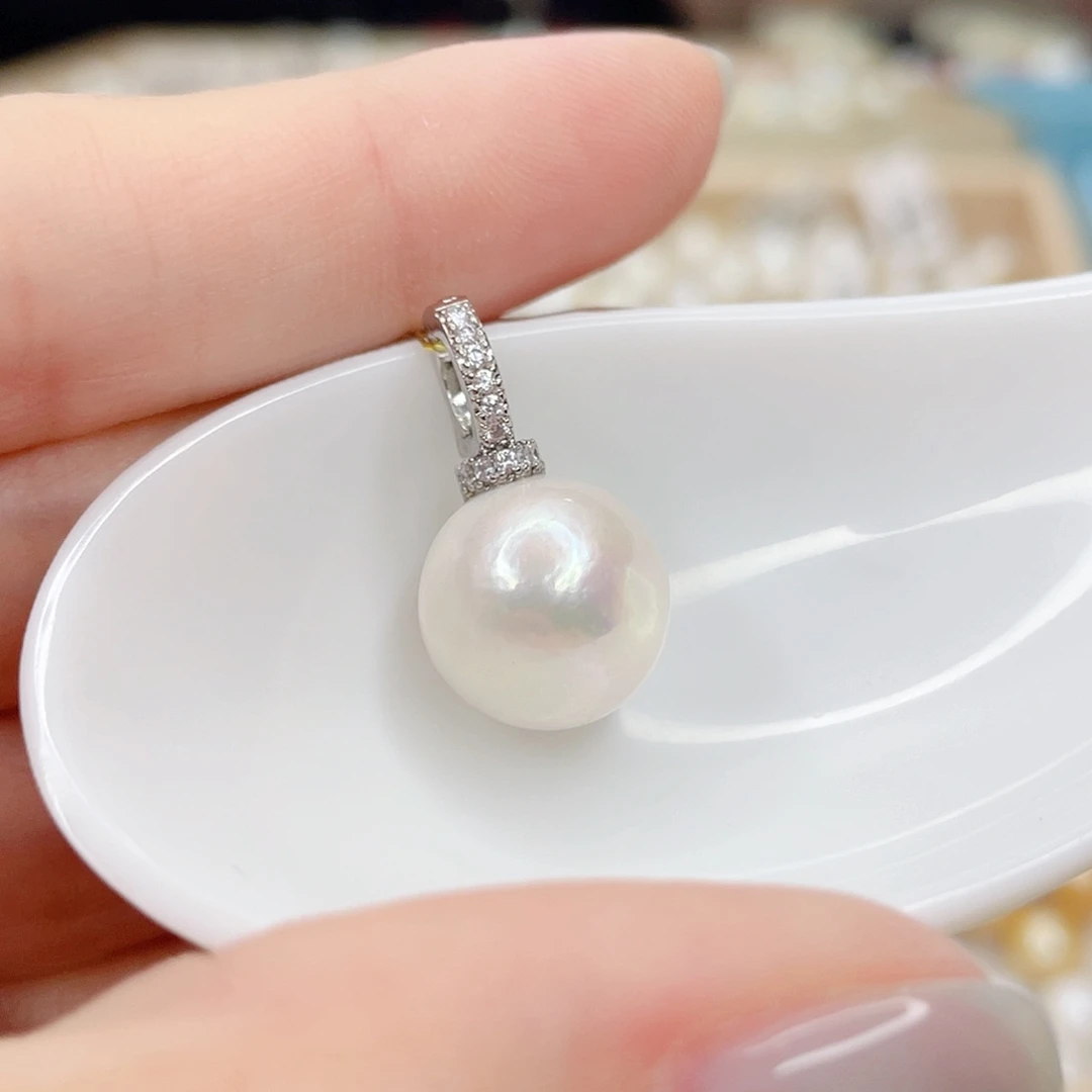 淡水珍珠合金吊坠(赠链)