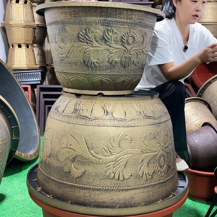 圆盆古铜一米二五个