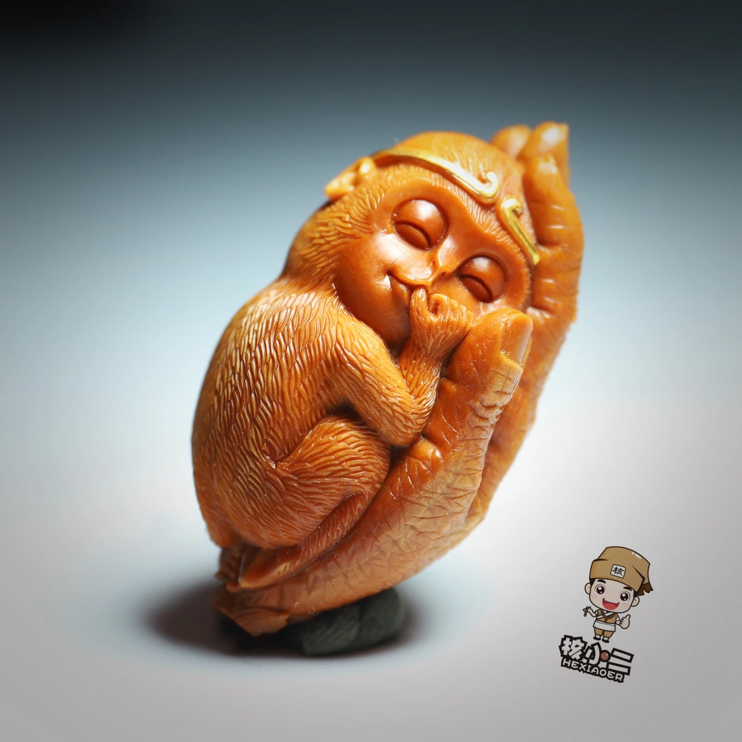 《掌中猴宝宝》雅山代表作！超萌孙小圣猴宝宝！纯手工雕刻细节拉满！