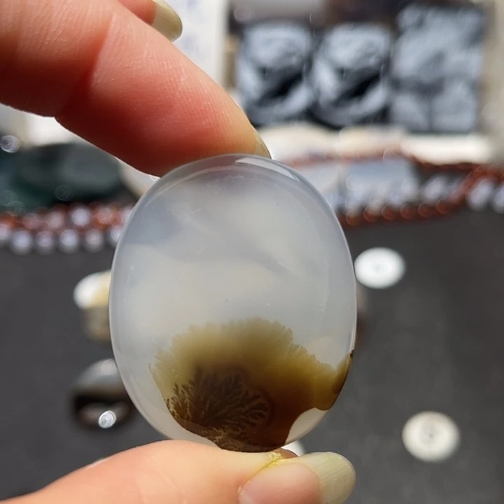 玛瑙/玉髓未镶嵌吊坠(不含链)