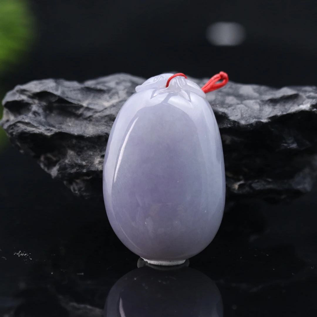 FC12天然缅甸翡翠A货紫福瓜/700171/保利厦门拍卖