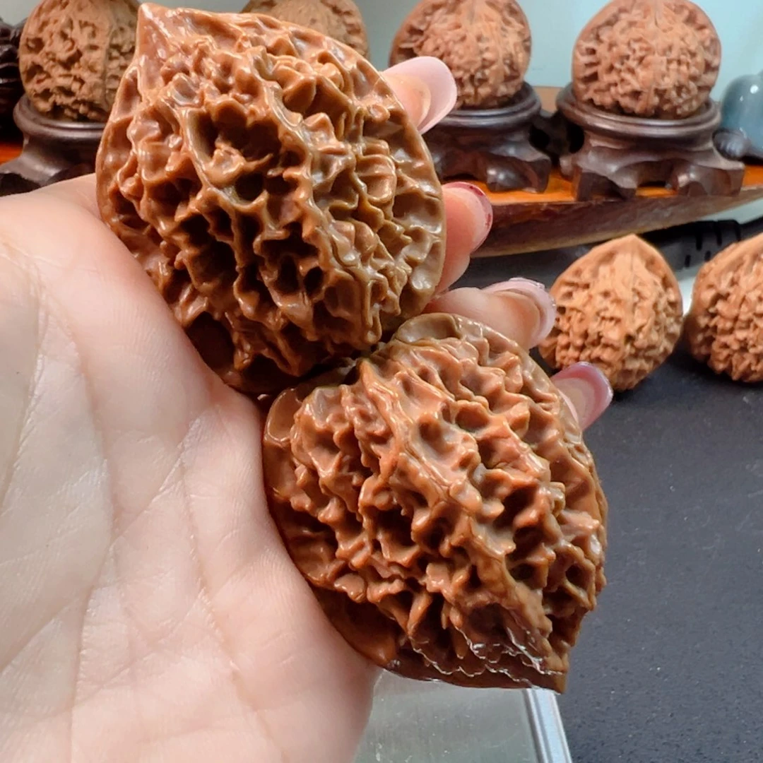 文玩核桃把件招财鼠手把件