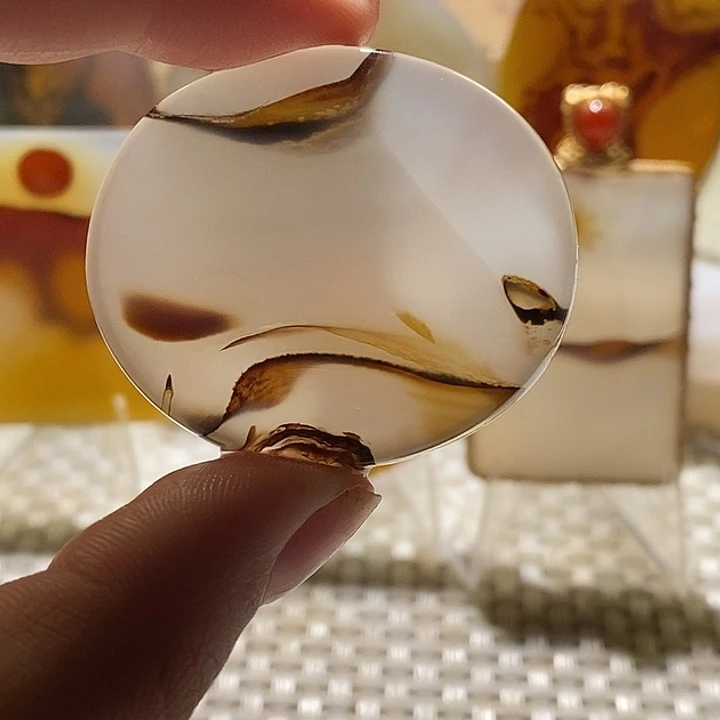 玛瑙/玉髓未镶嵌颈饰