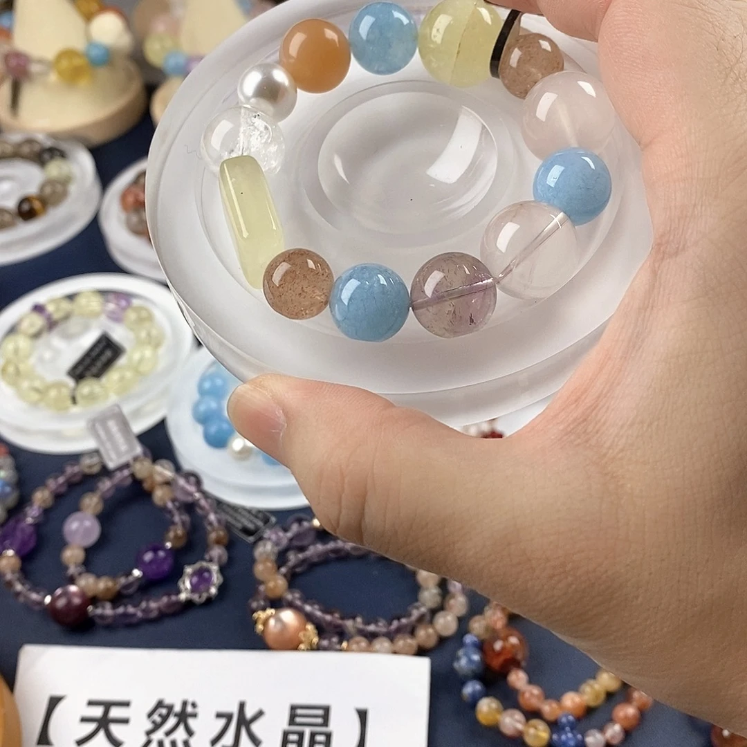银S925镶嵌手链水晶
