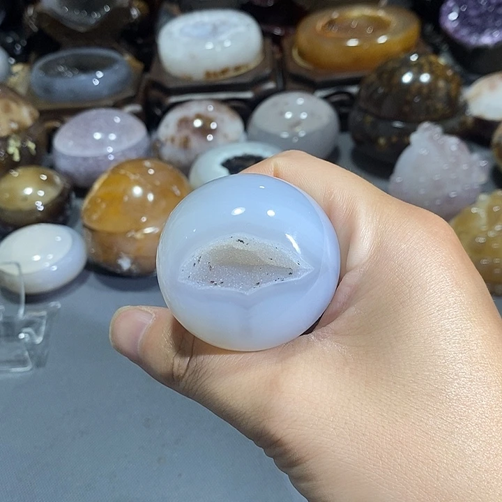 摆件未镶嵌水晶全抛开口笑
