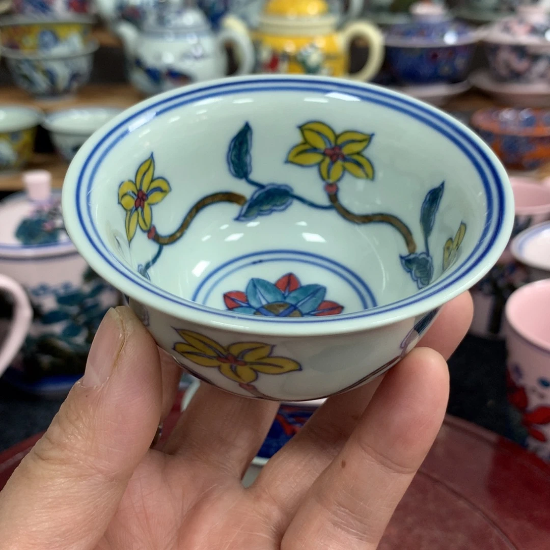 摆件景德镇陶瓷 碗 杯盘 碟 壶 各种…