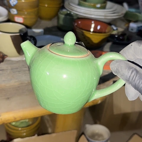 春***天瓷片国营厂库存多孔