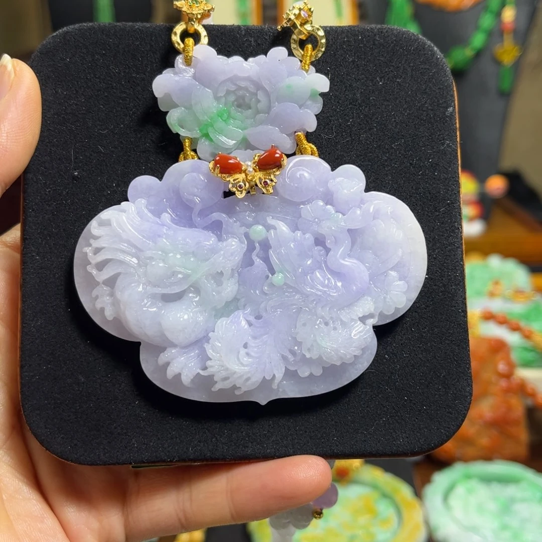 翡翠未镶嵌颈饰天然翡翠