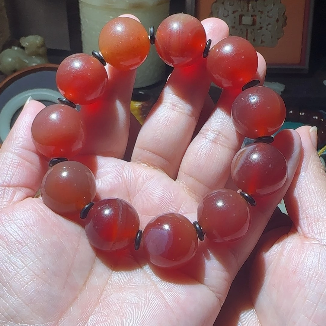 玛瑙/玉髓手链未镶嵌