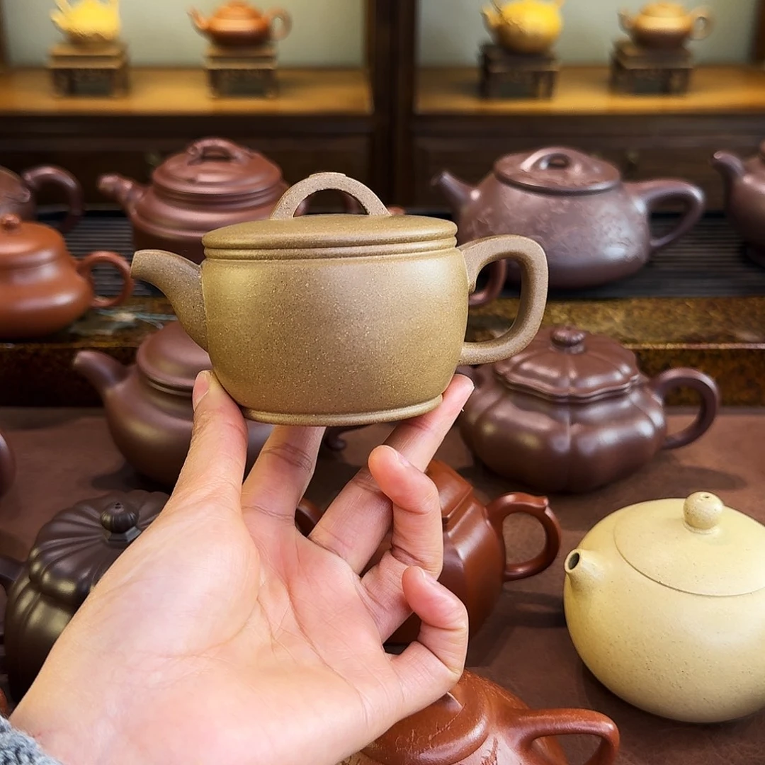 紫砂茶壶*️****汉瓦壶，老段泥