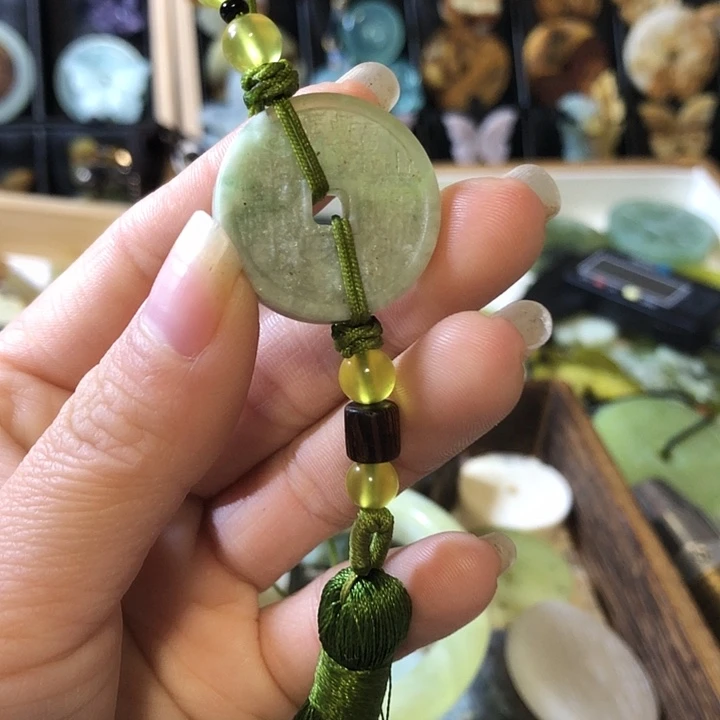 岫玉未镶嵌岫玉挂件