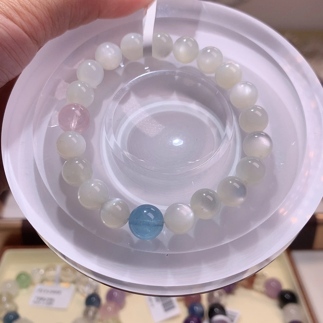 水晶手链未镶嵌24号8-9mm