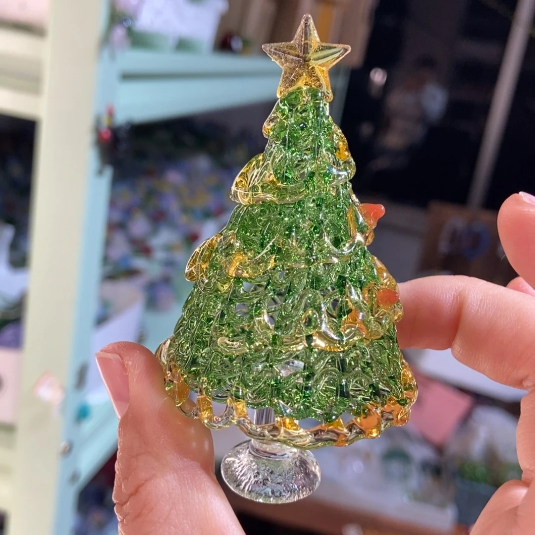 琉璃手工艺品绿金