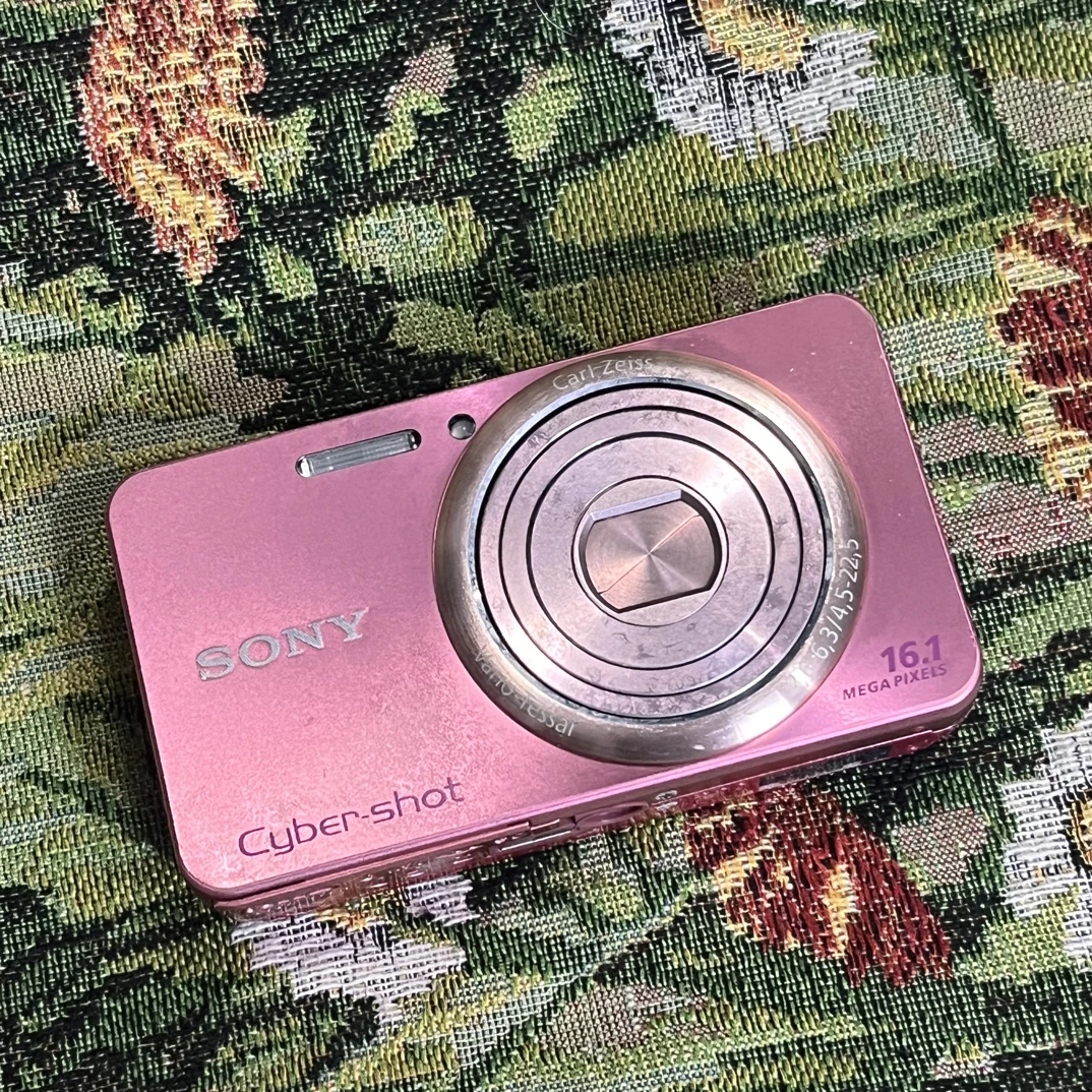 9新 Sony/索尼 w570 粉色 成色如图 复古ccd数码相机