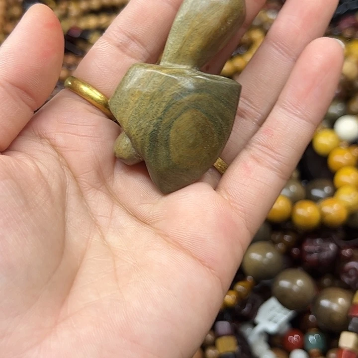 维腊木（绿檀）无事牌