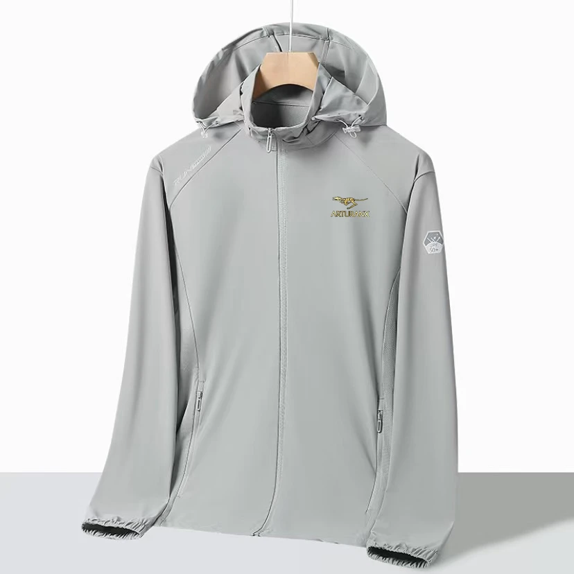 2619【福利价】高品质冰霜透气防紫外线男士可拆帽防晒衣