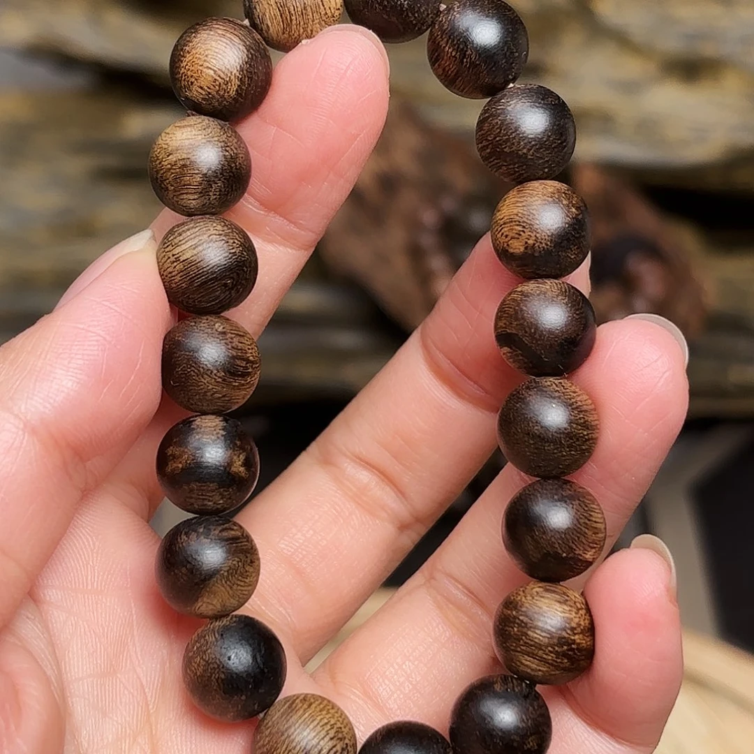 手串沉香越南芽庄瘤疤黄棋楠1.0
