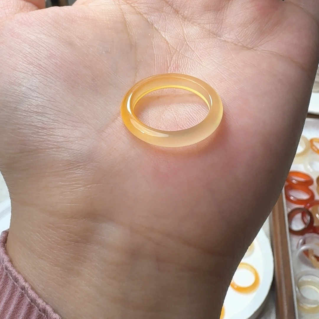 未镶嵌戒指玛瑙/玉髓504港 16