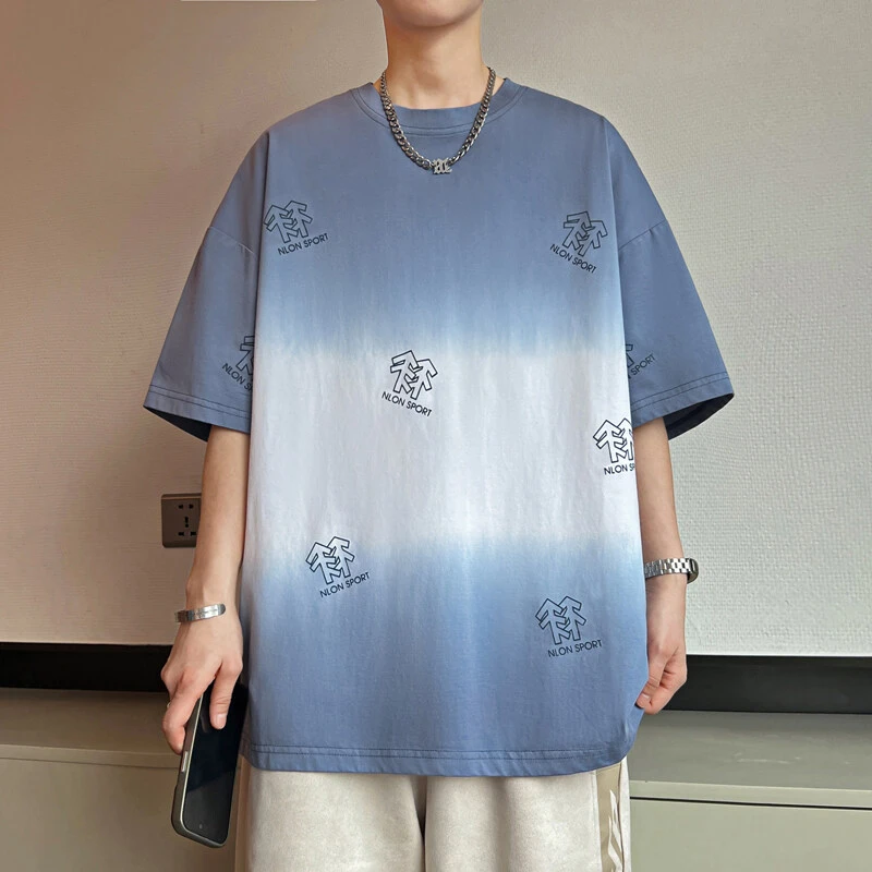 夏装13休闲短袖t恤男孩12-16岁青少年初高中学生14夏季大童体恤衫