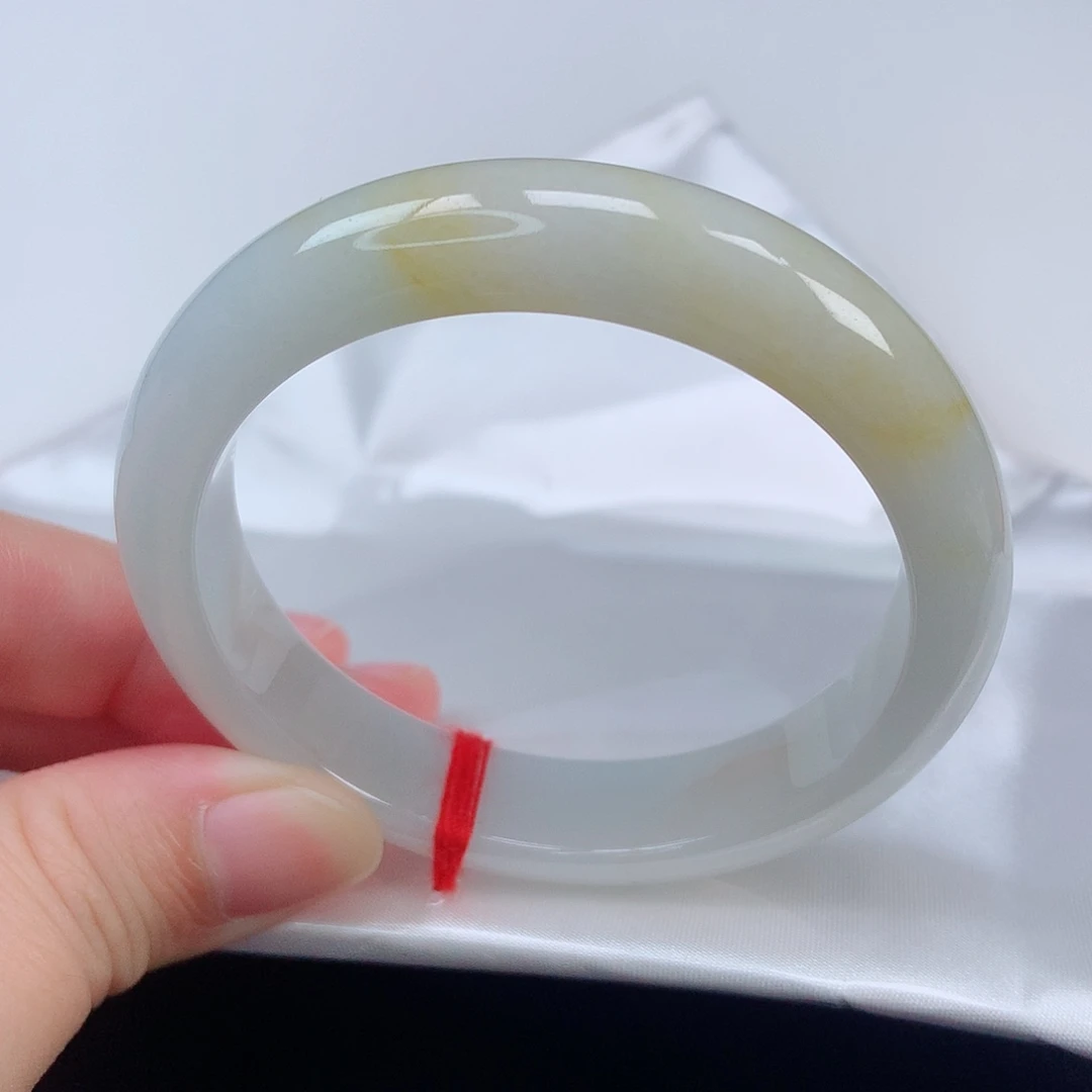 未镶嵌手镯翡翠53正圈