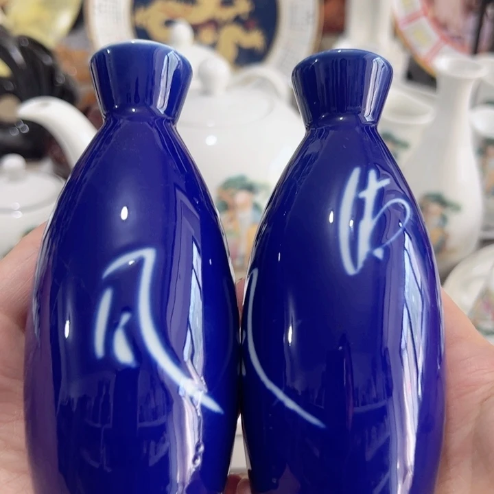 瓷片陶瓷制品温酒壶两个