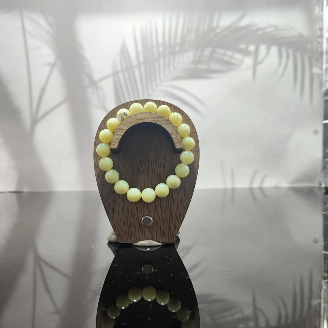 X和田玉圆珠手串（卡10）0277