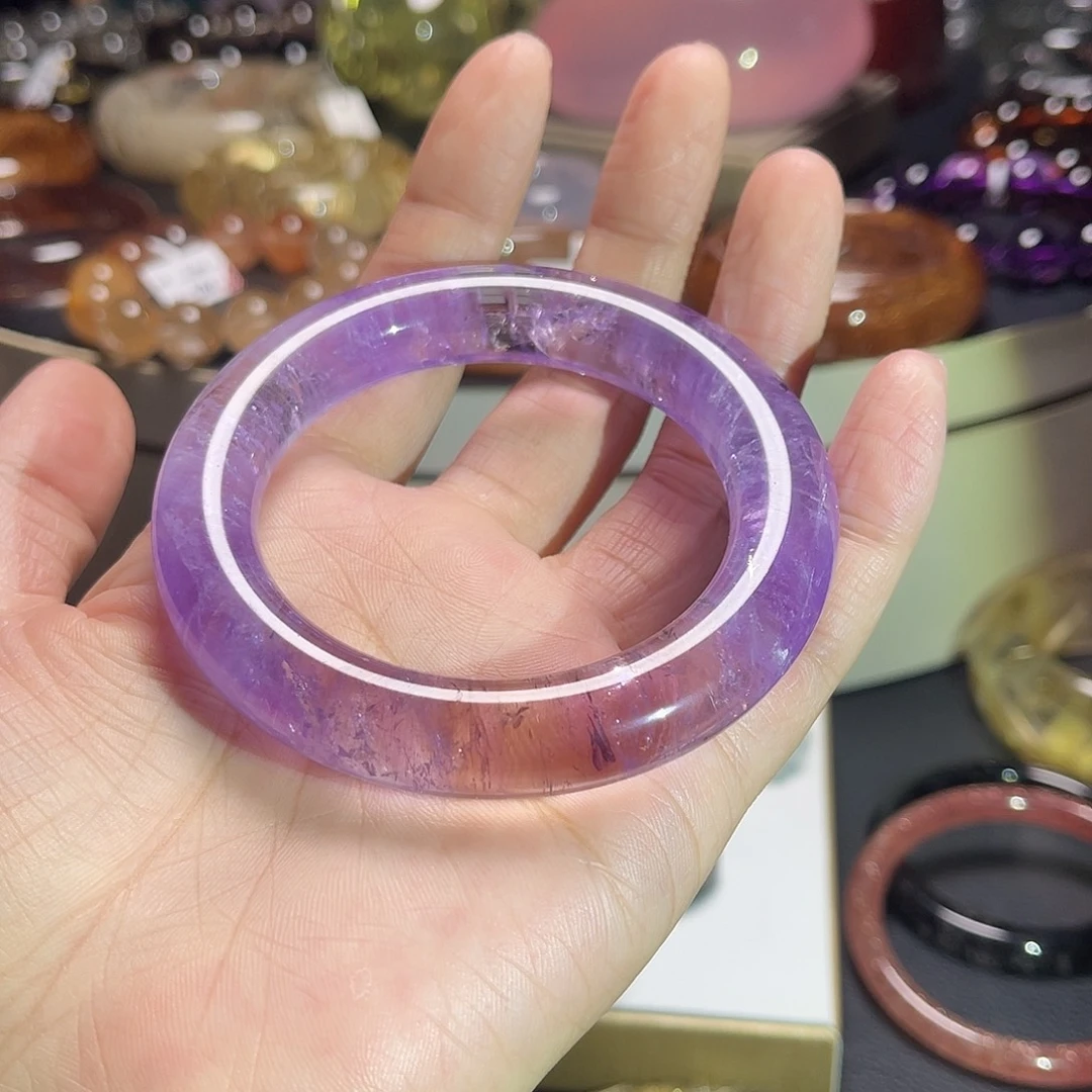 水晶手镯未镶嵌手镯